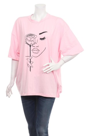 Tricou cu imprimeu SHEIN