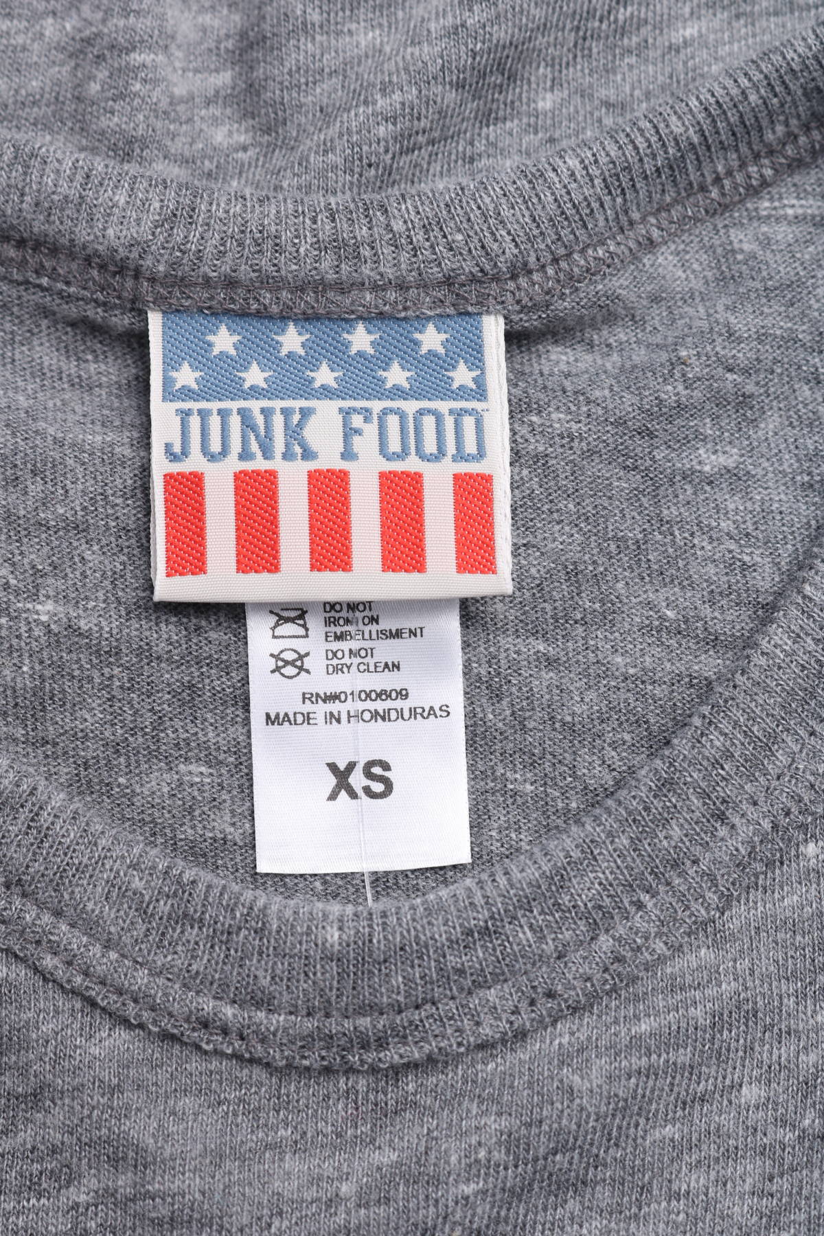 Тениска с щампа JUNK FOOD3