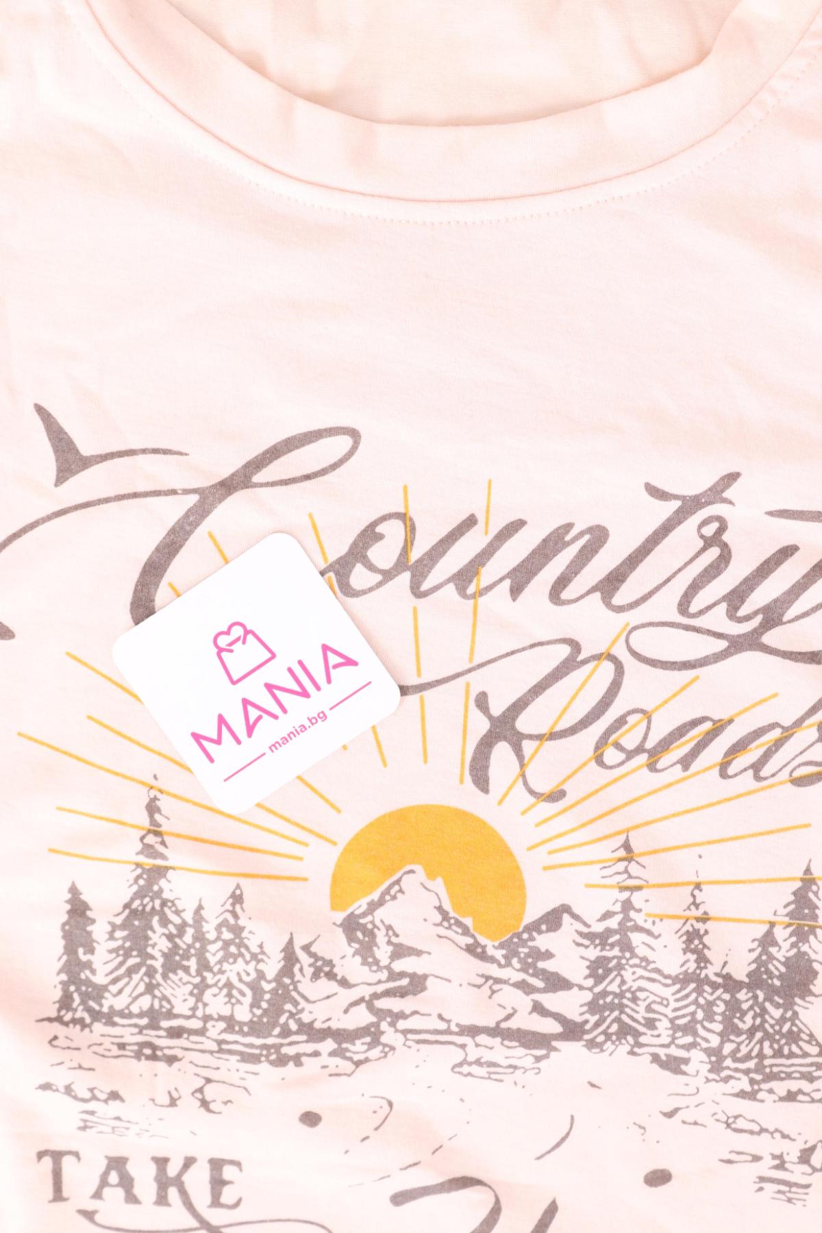 Тениска с щампа NO NAME3