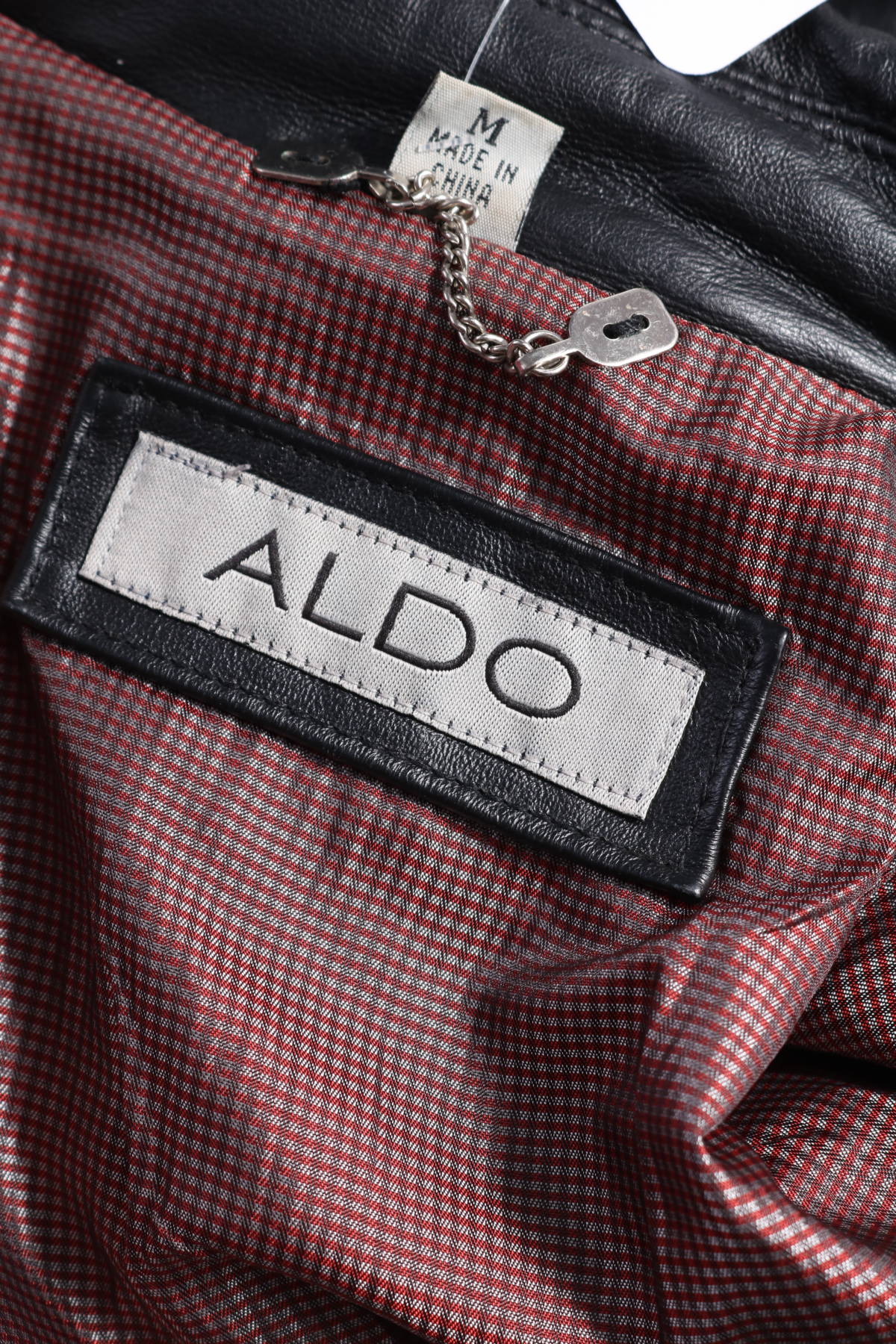 Кожено палто ALDO3