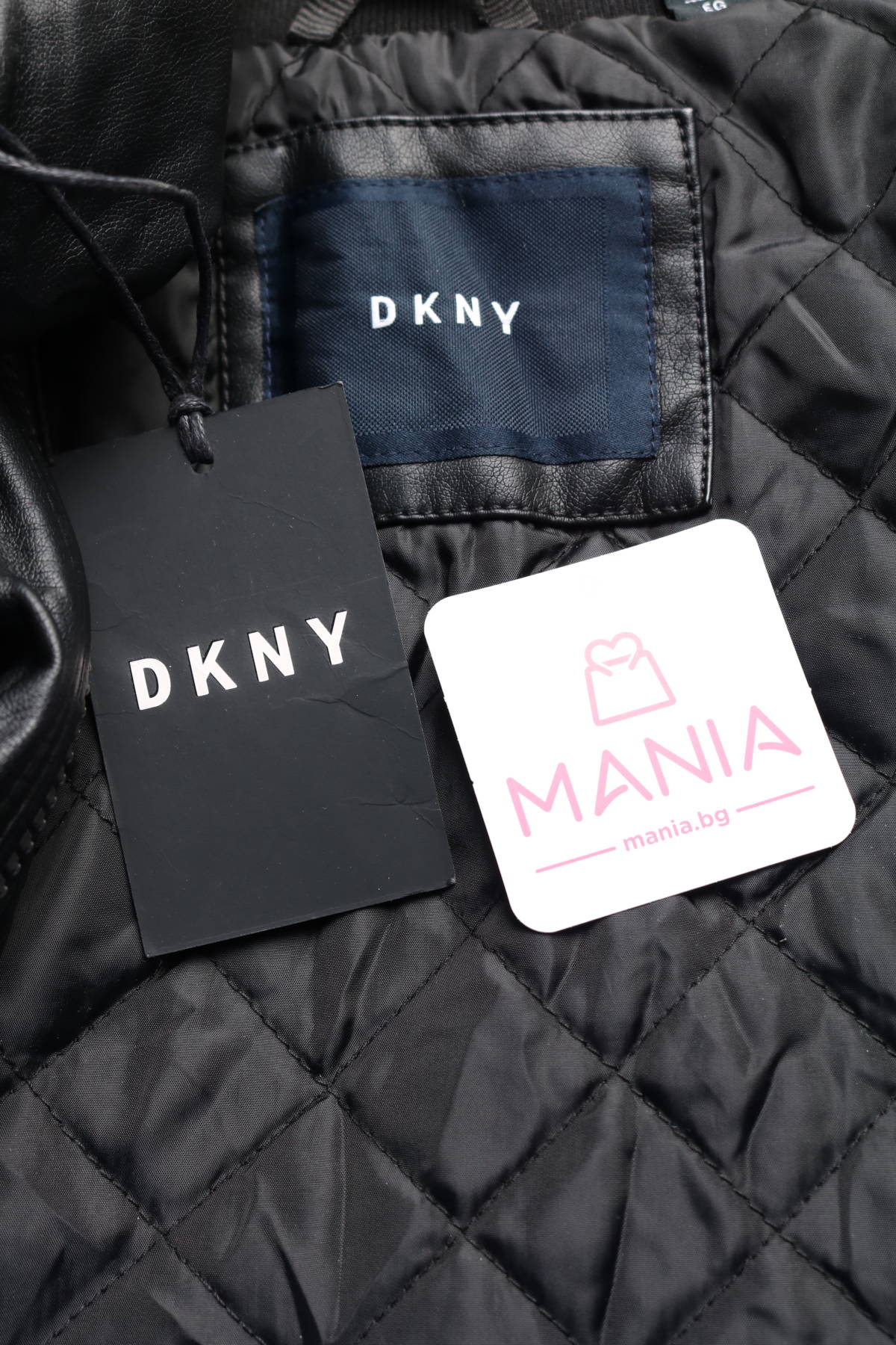 Кожено яке DKNY4