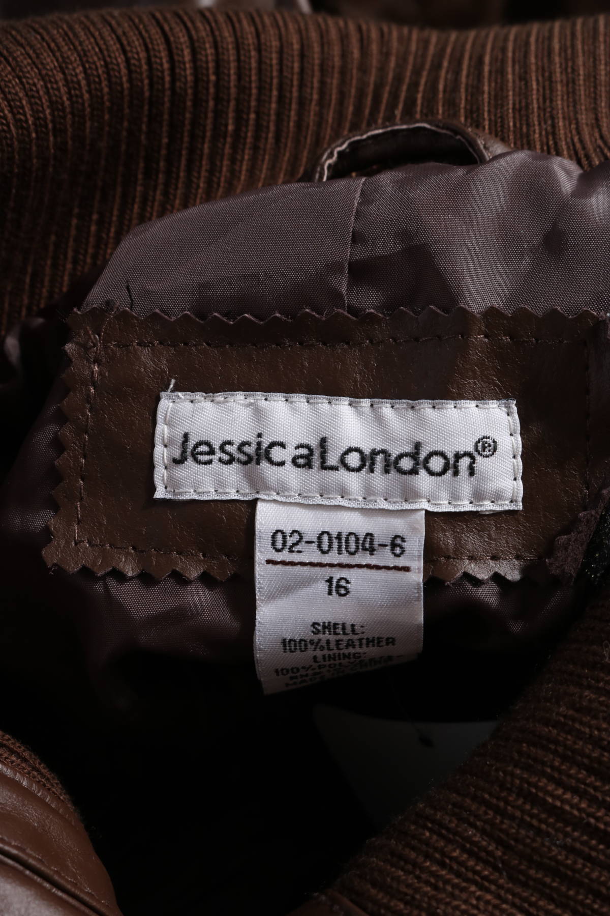 Кожено яке JESSICA LONDON4