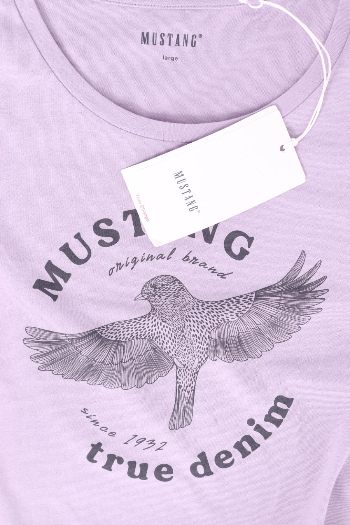 Тениска с щампа MUSTANG3