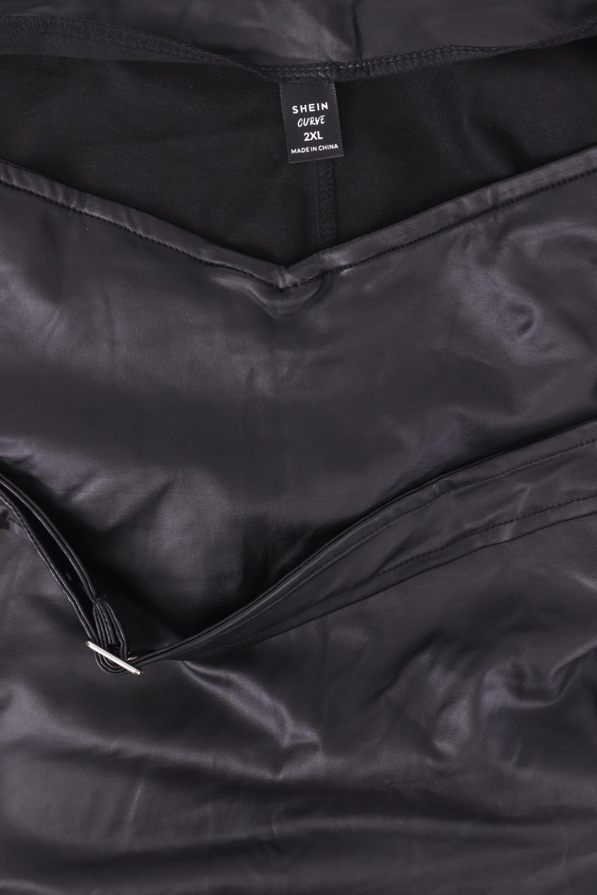 Кожена пола SHEIN3