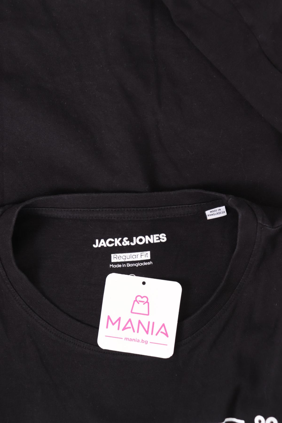 Тениска с щампа JACK & JONES3