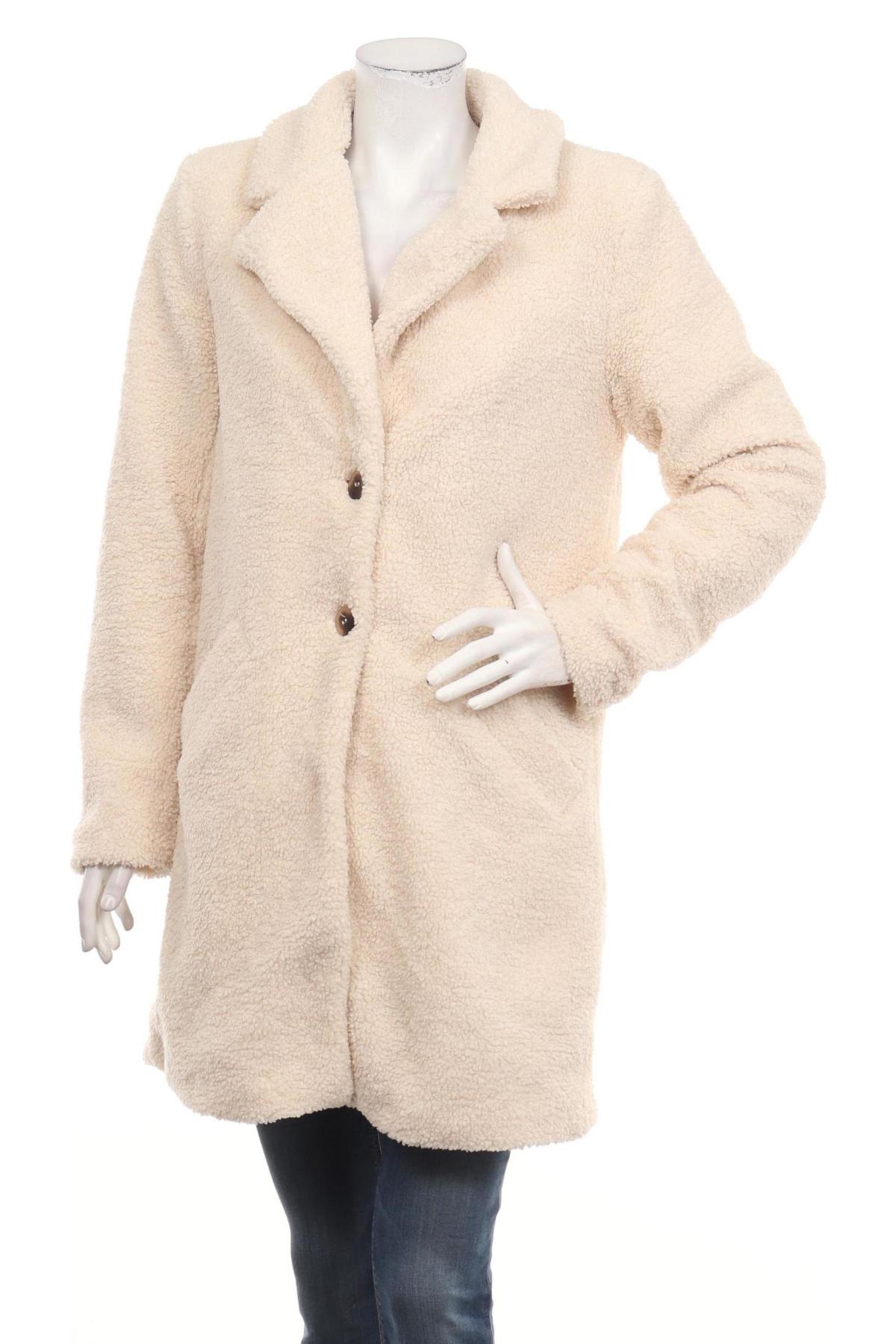 Палто с косъм VILA1