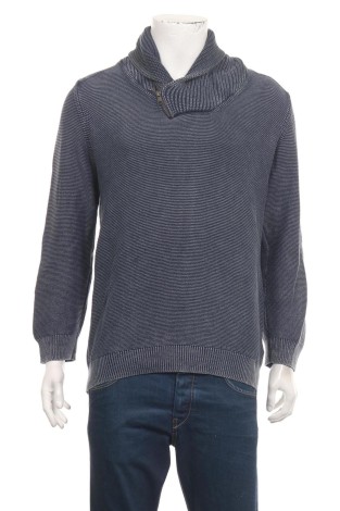 Пуловер с поло яка JEAN PASCALE