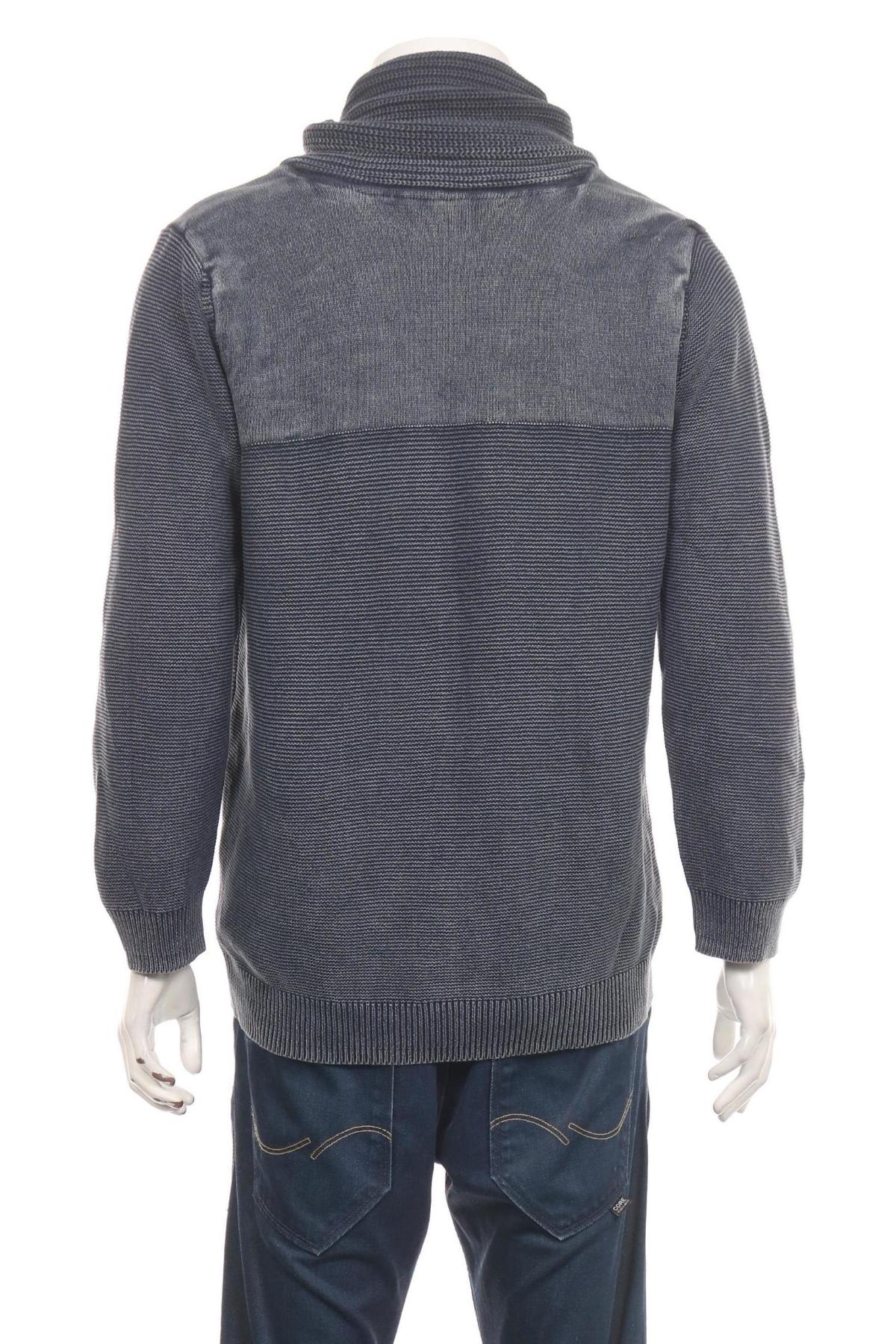 Пуловер с поло яка JEAN PASCALE2