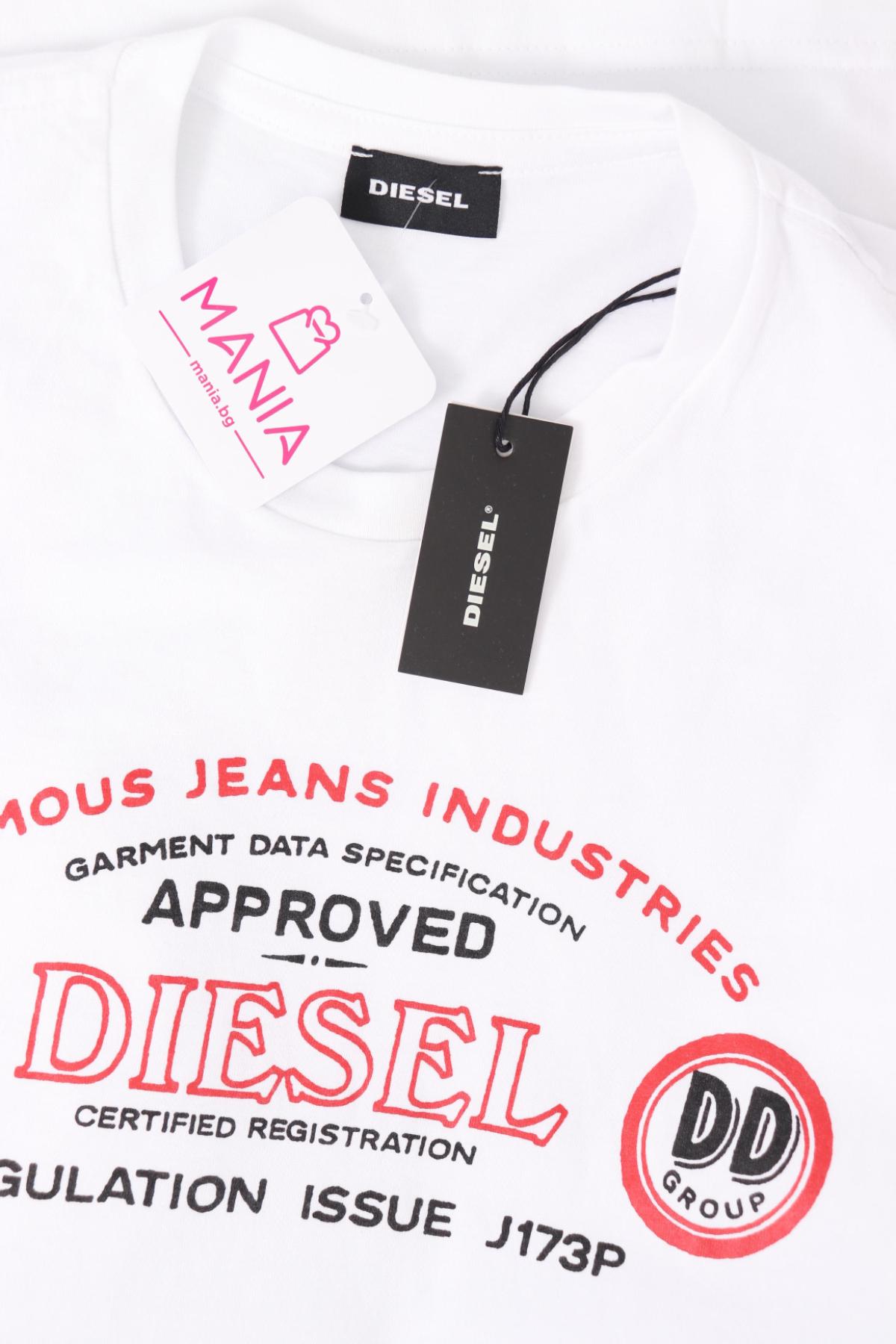 Тениска с щампа DIESEL3