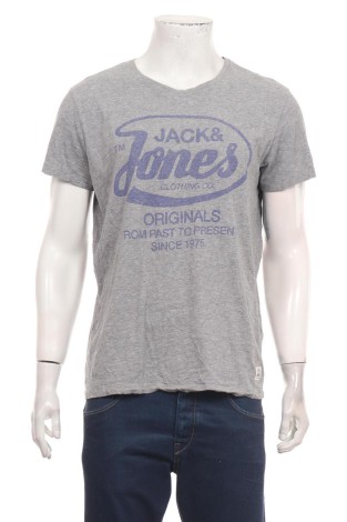 Tricou cu imprimeu JACK & JONES