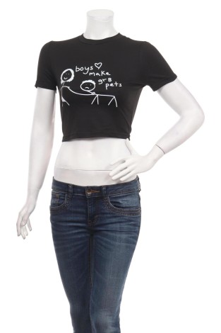 Tricou cu imprimeu SHEIN