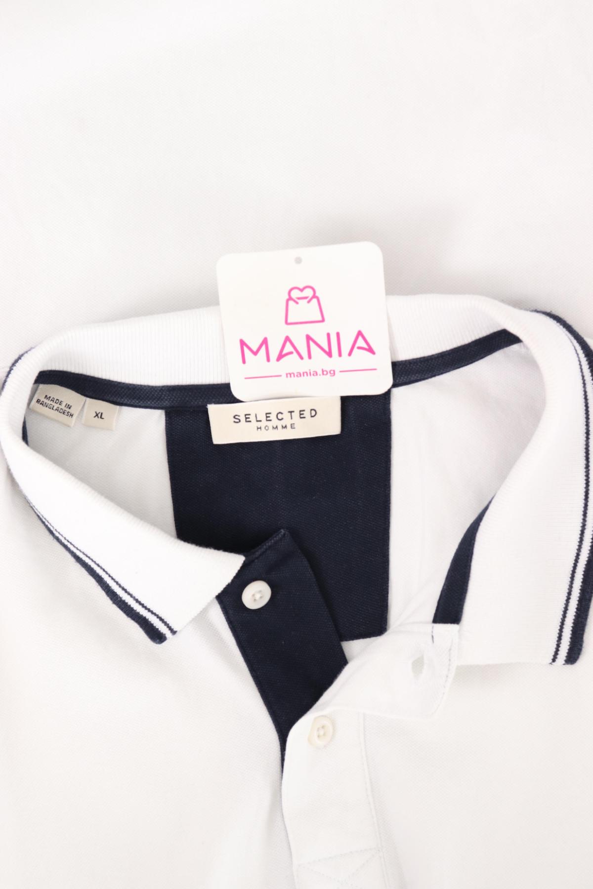 Тенискa с яка SELECTED HOMME3