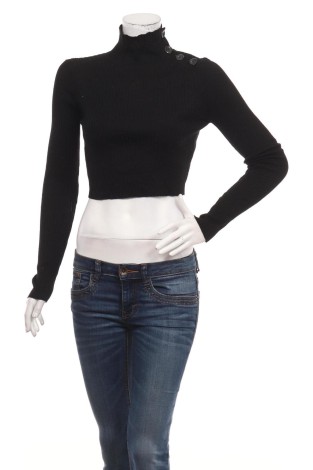 Пуловер с поло яка ZARA KNITWEAR