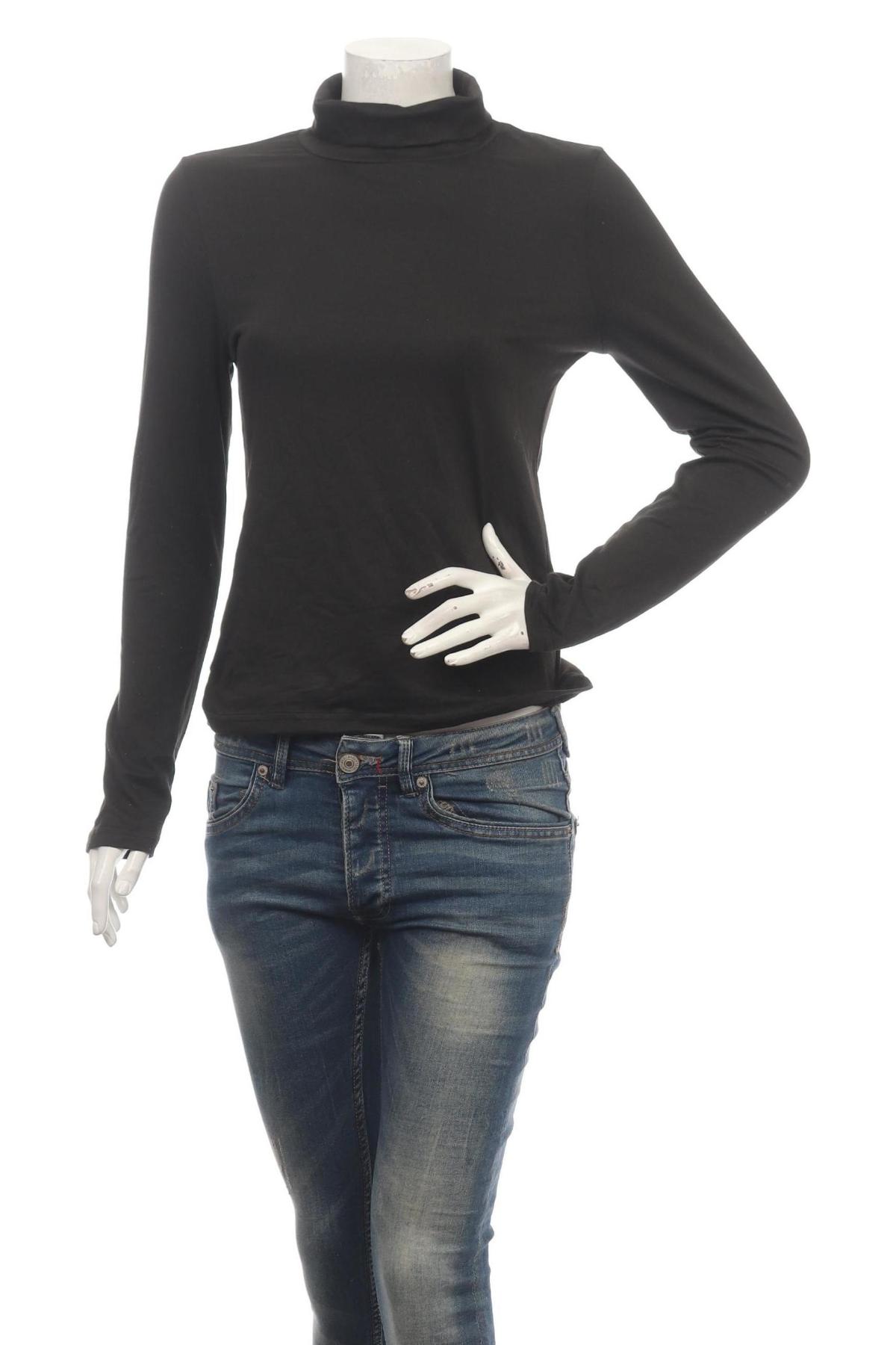 Блуза с поло яка SHEIN1