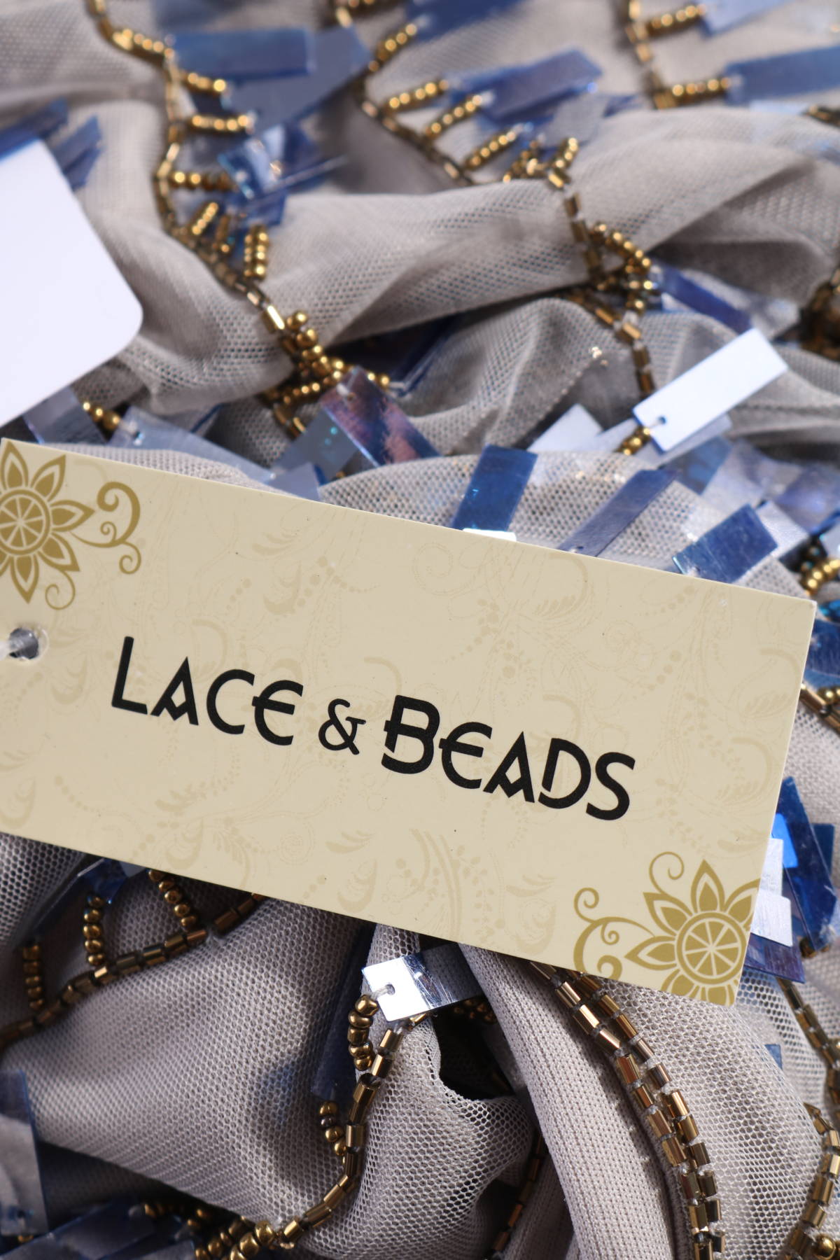 Парти рокля LACE & BEADS3