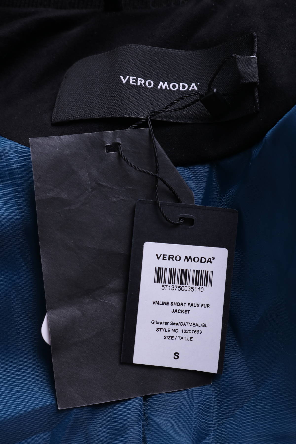 Палто с косъм VERO MODA4