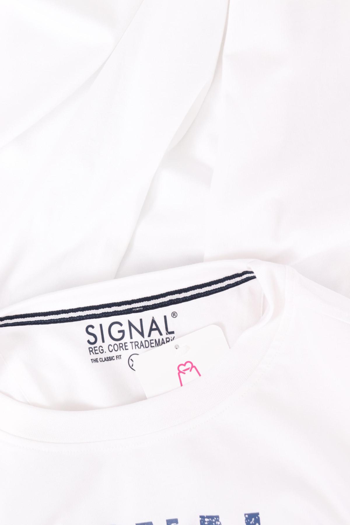 Тениска с щампа SIGNAL3