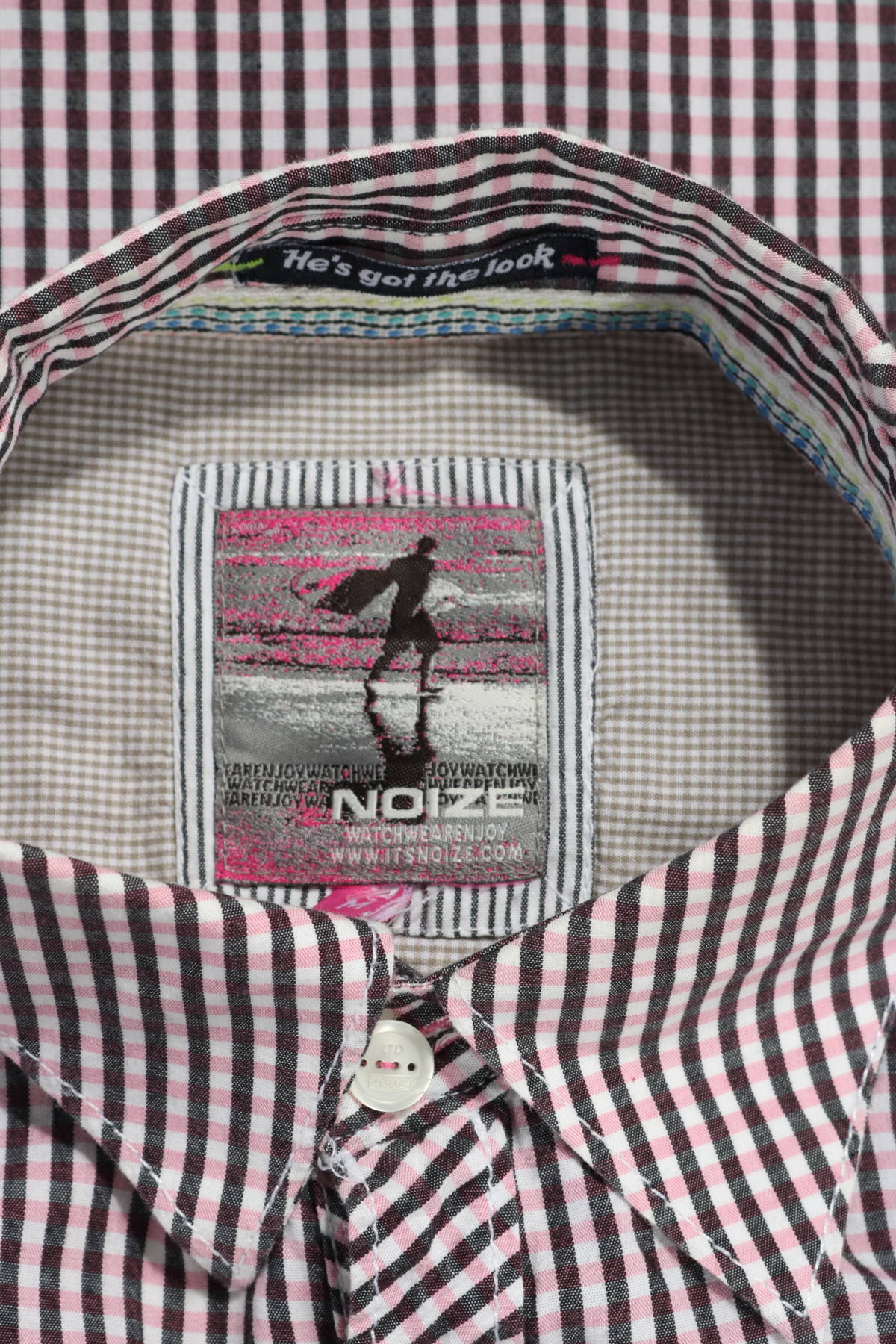 Спортно-елегантна риза NOIZE3
