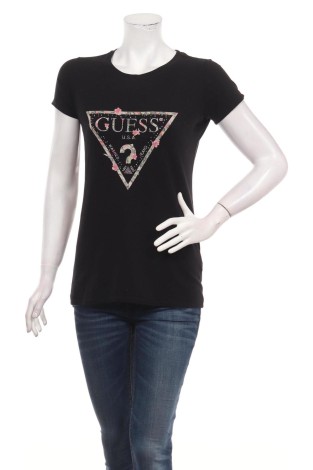 Tricou cu imprimeu GUESS