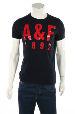 Тениска с щампа Abercrombie & Fitch - Mania Тениска с щампа Abercrombie & Fitch
