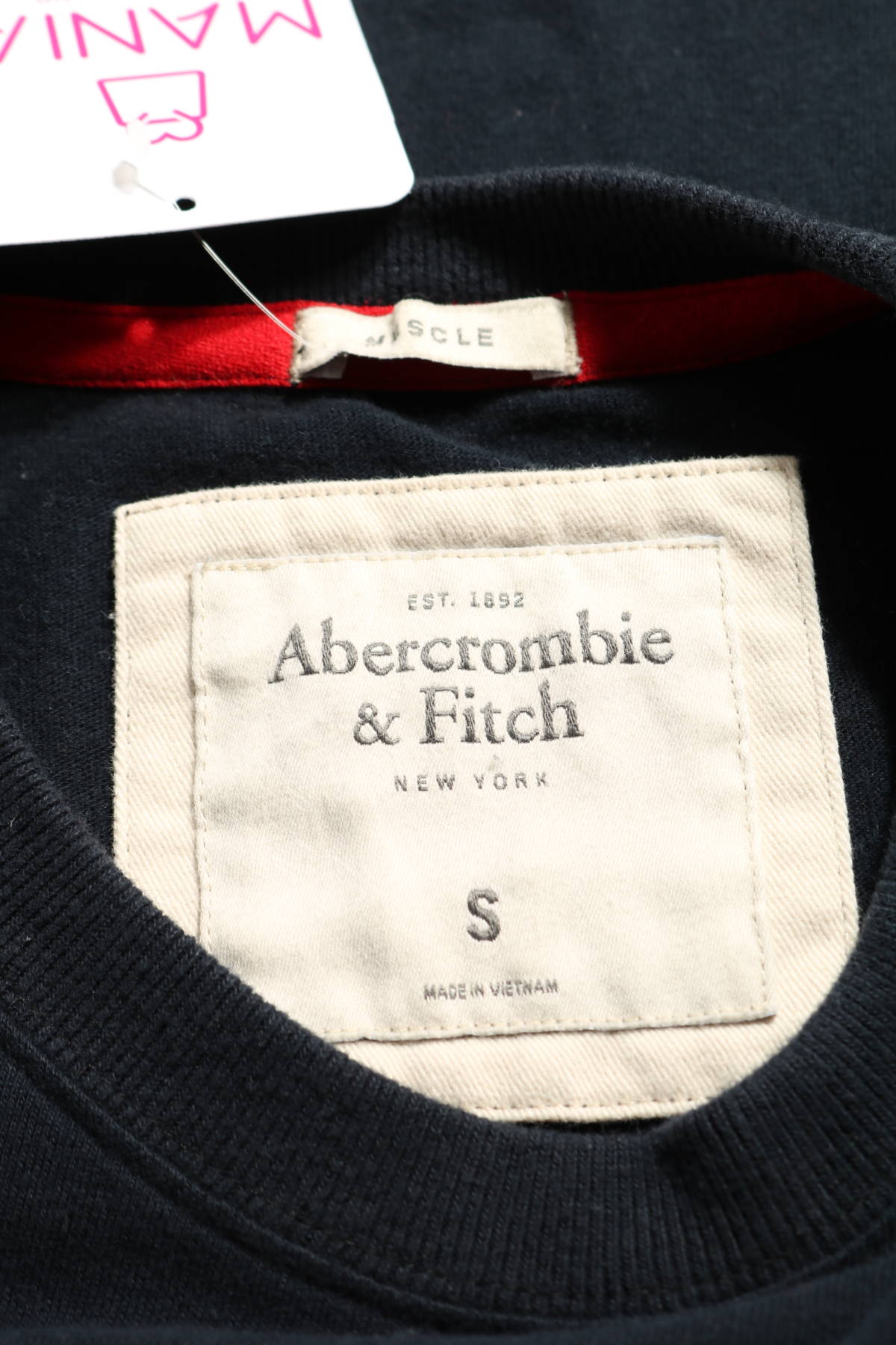 Тениска с щампа ABERCROMBIE & FITCH3