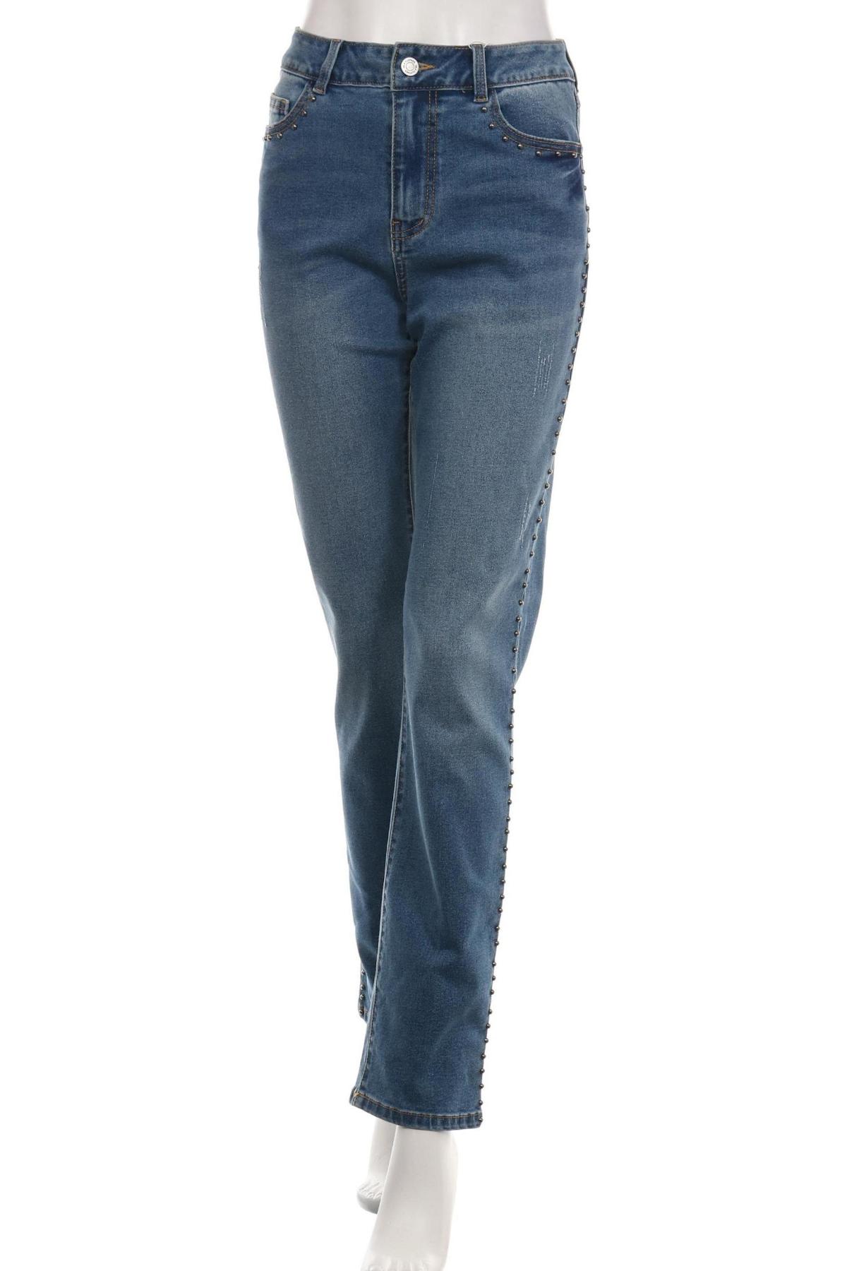 Дънки с висока талия VILA1