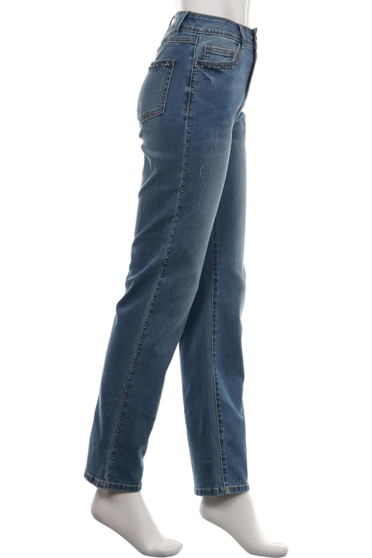 Дънки с висока талия VILA3