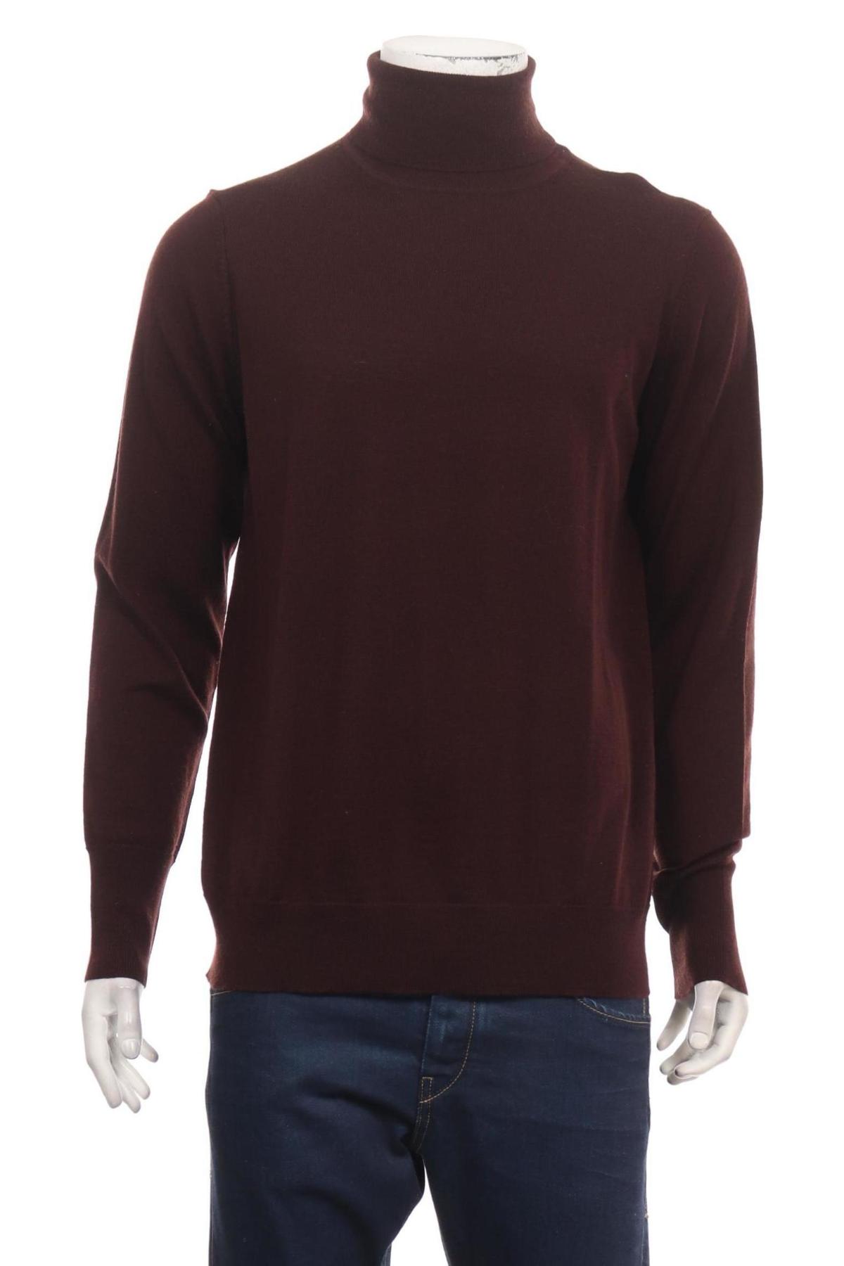 Пуловер с поло яка NO NAME1