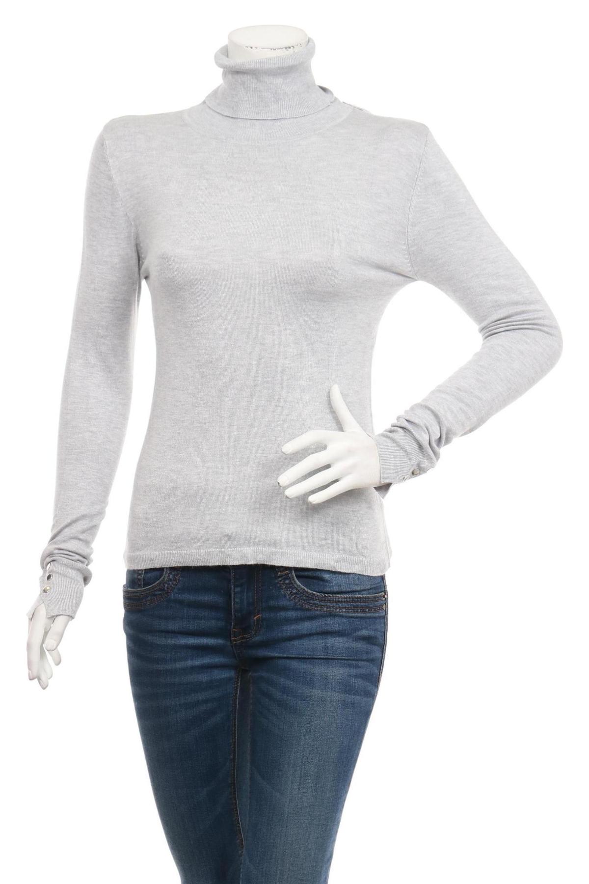 Пуловер с поло яка STRADIVARIUS1