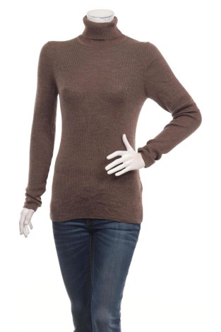 Пуловер с поло яка NO NAME