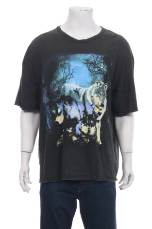 Tricou cu imprimeu JACK & JONES