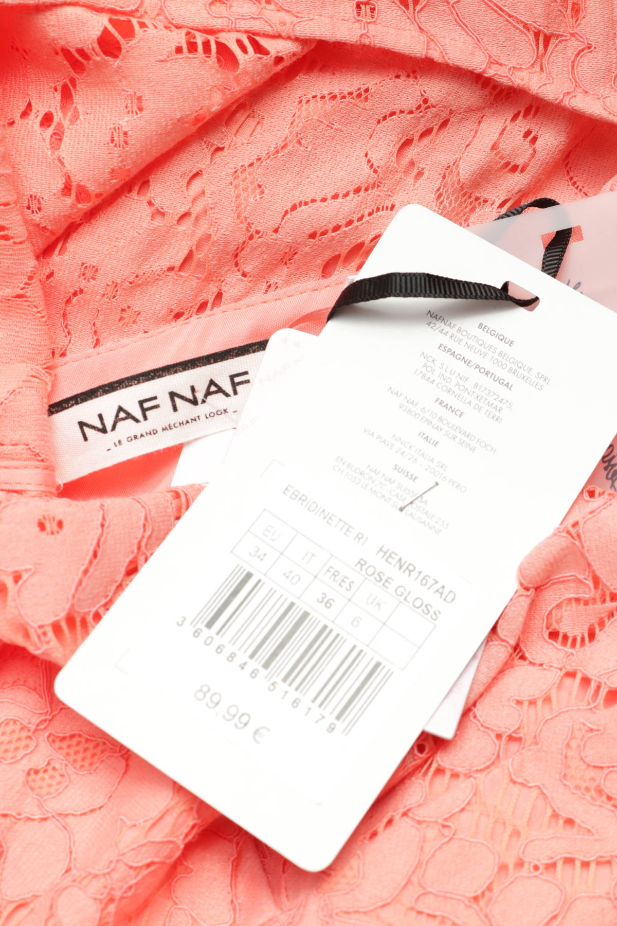 Официална рокля NAF NAF3
