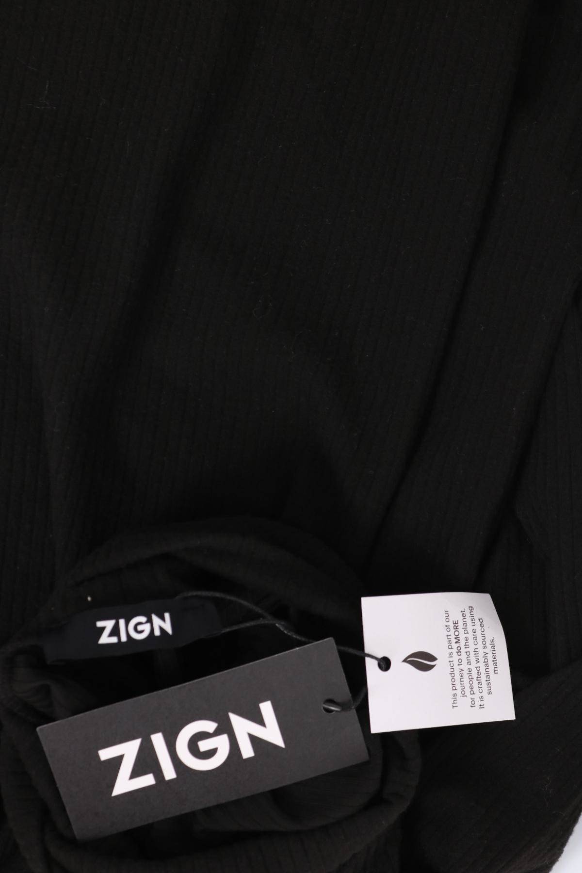 Блуза с поло яка ZIGN3