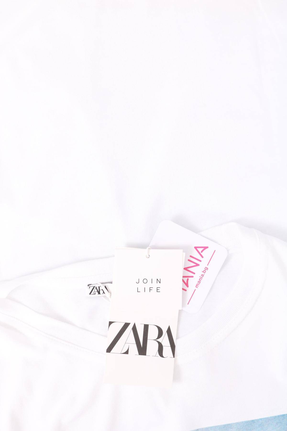 Тениска с щампа ZARA3