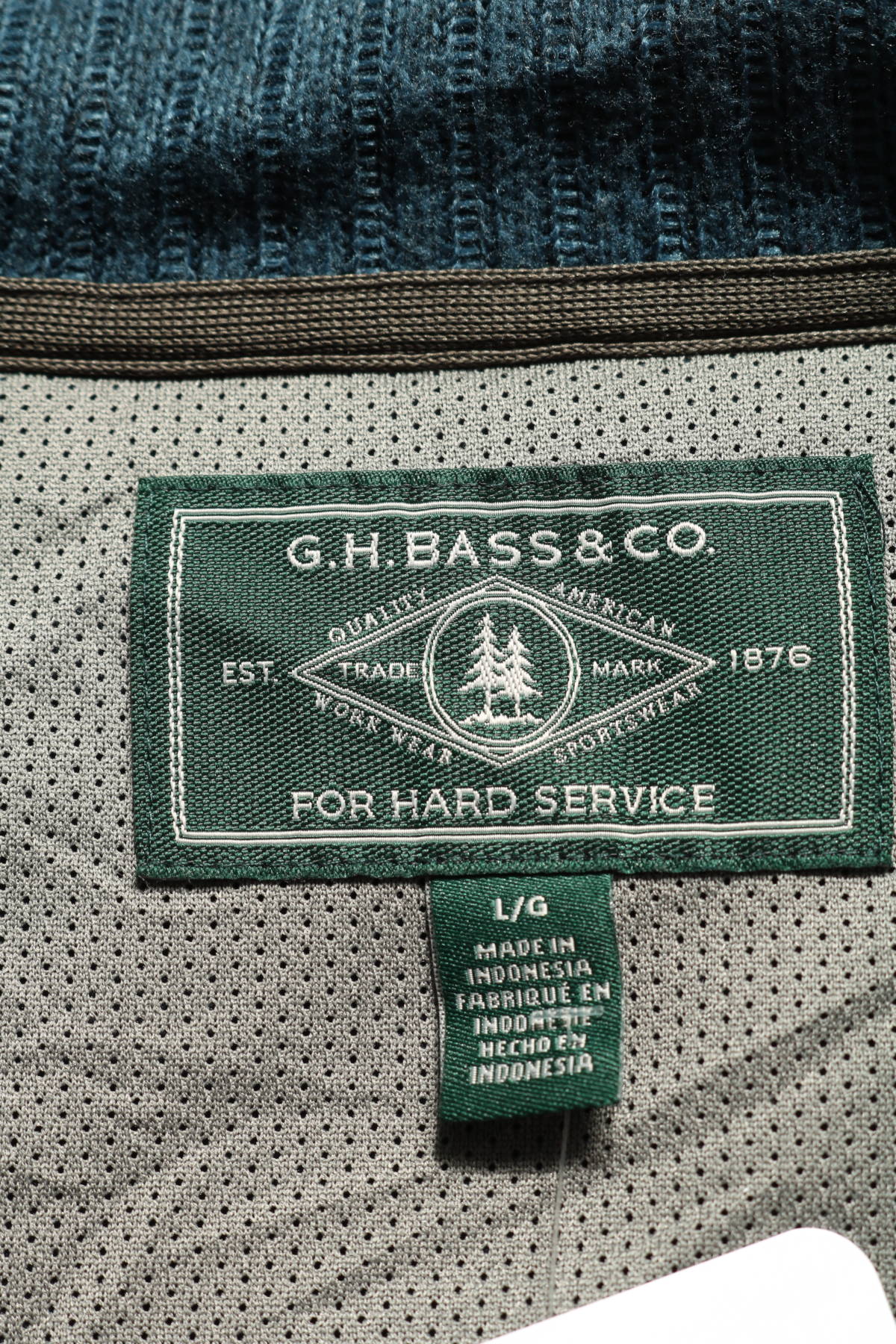 Блуза с поло яка G.H.BASS & CO3