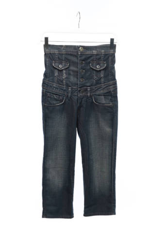 Дънки с висока талия Pepe Jeans - Mania Дънки с висока талия Pepe Jeans