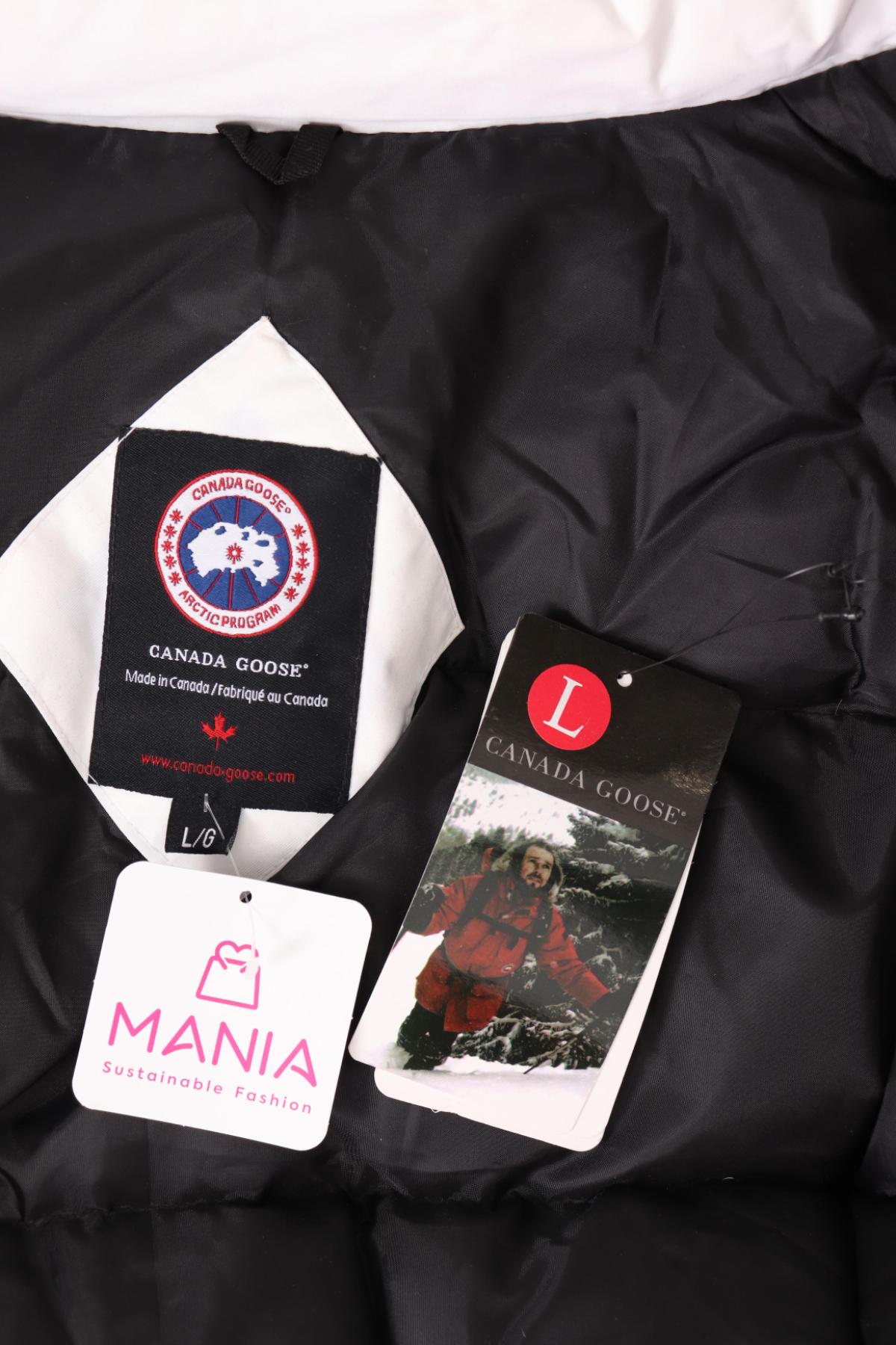 Пухено яке CANADA GOOSE3