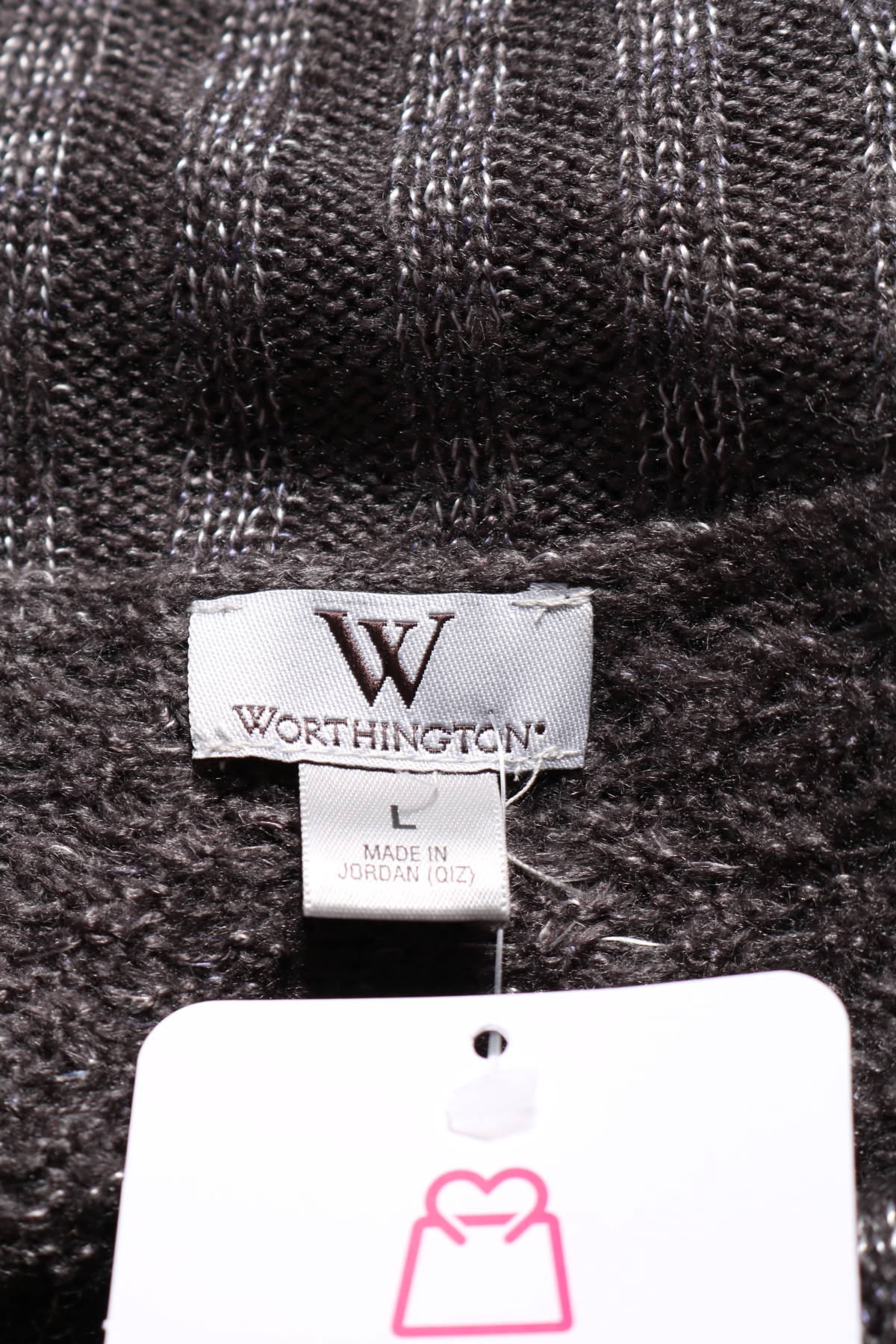 Пуловер с поло яка WORTHINGTON3