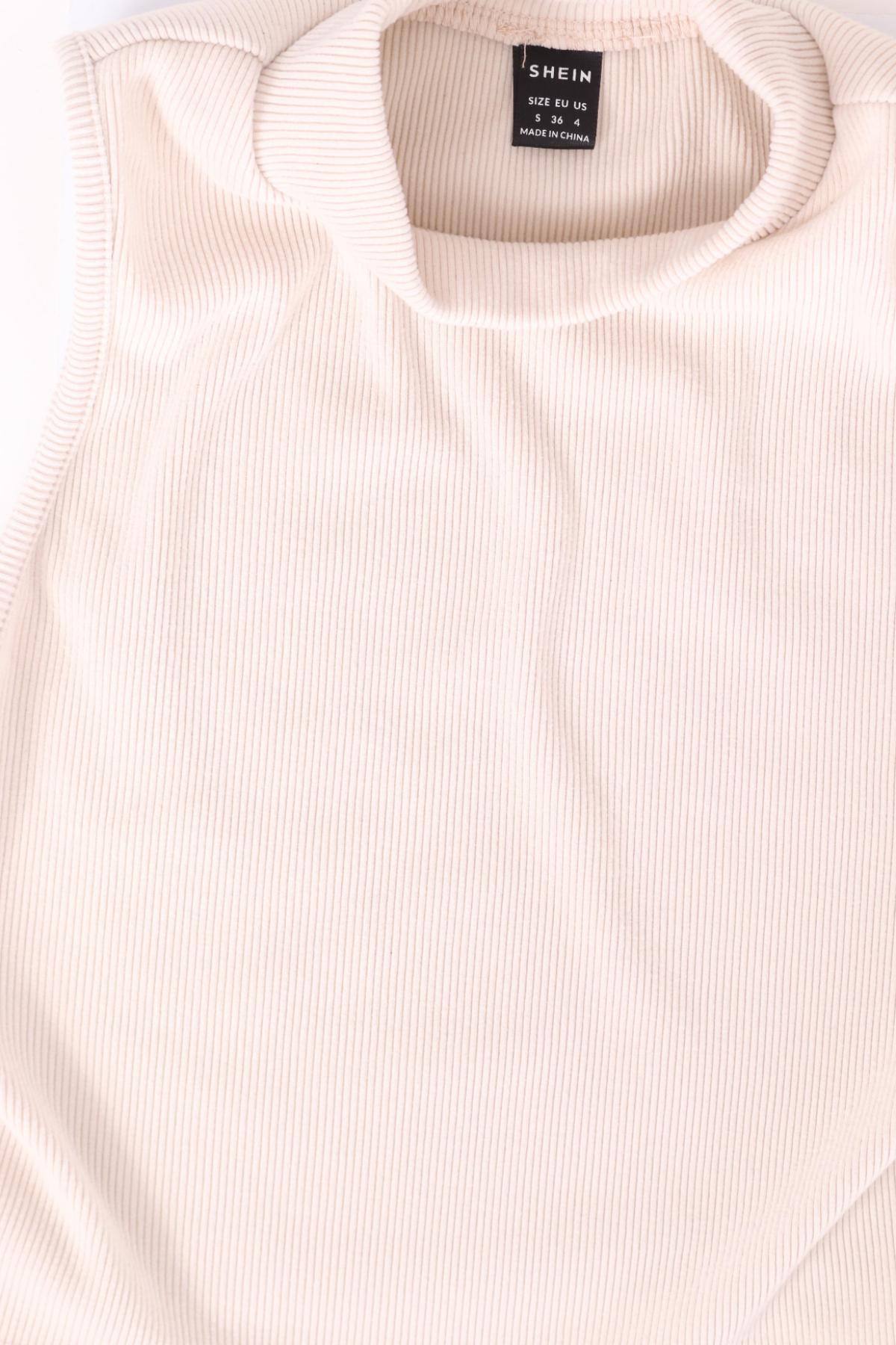 Блуза с поло яка SHEIN3