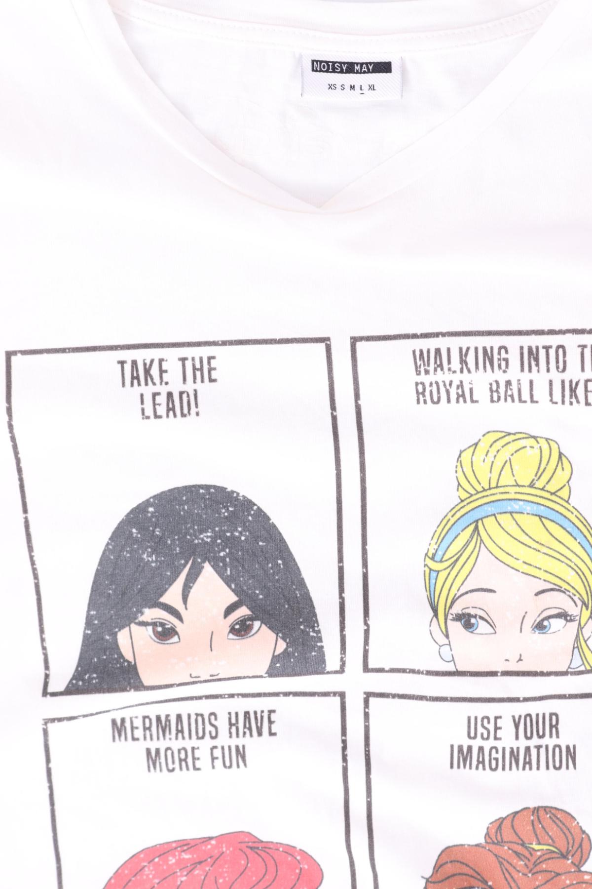 Тениска с щампа NOISY MAY3