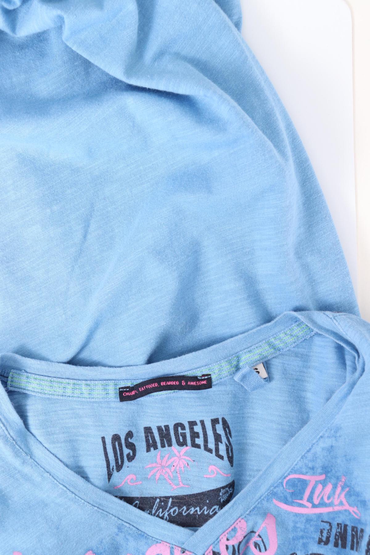 Тениска с щампа CAMP DAVID3