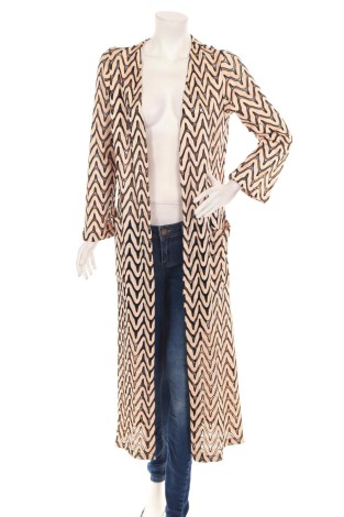 Cardigan croşetat lung NO NAME