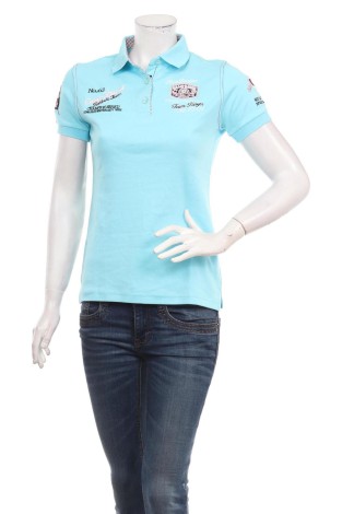 Tricou cu guler CAMP DAVID