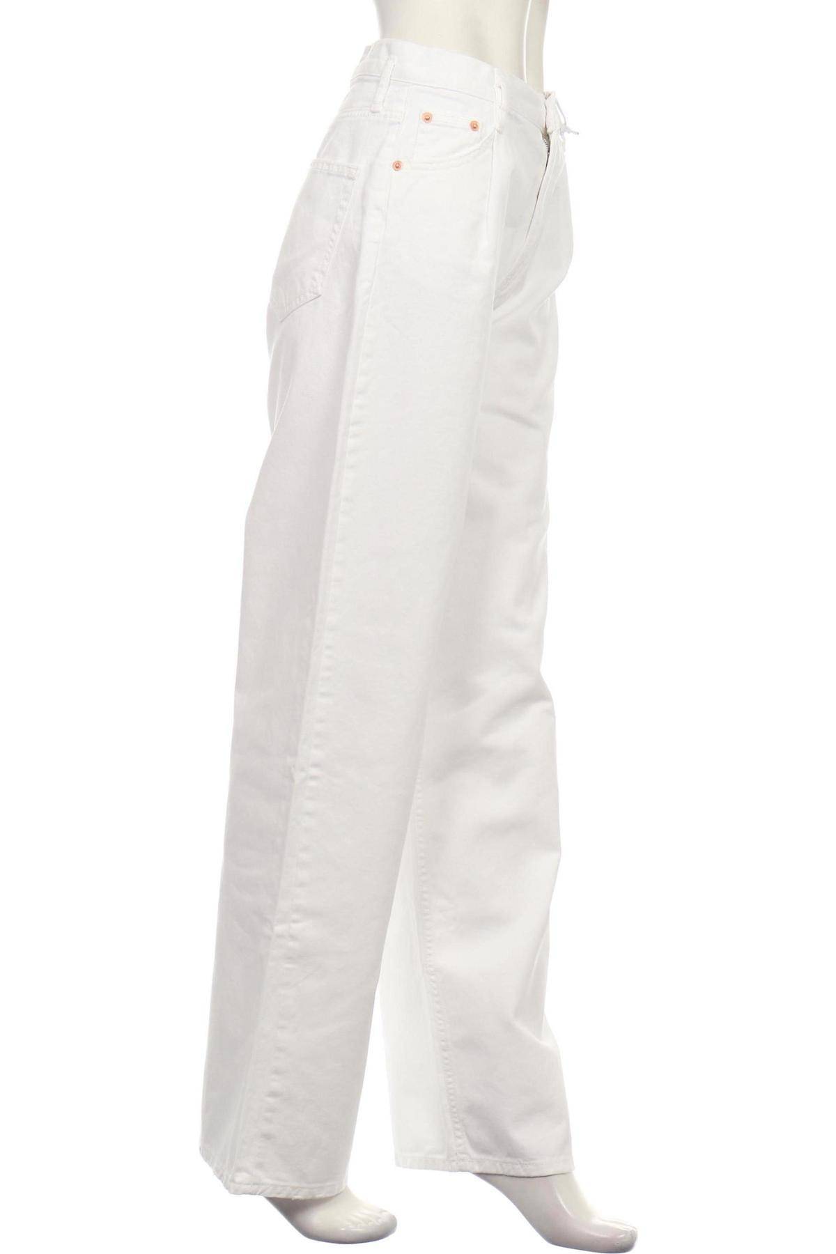 Дънки с висока талия PULL&BEAR3