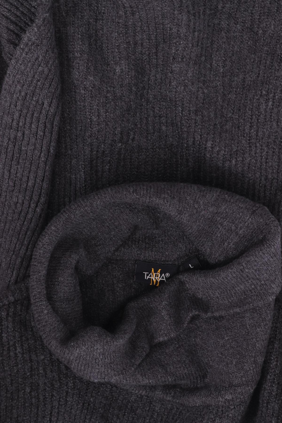 Пуловер с поло яка TARA M3