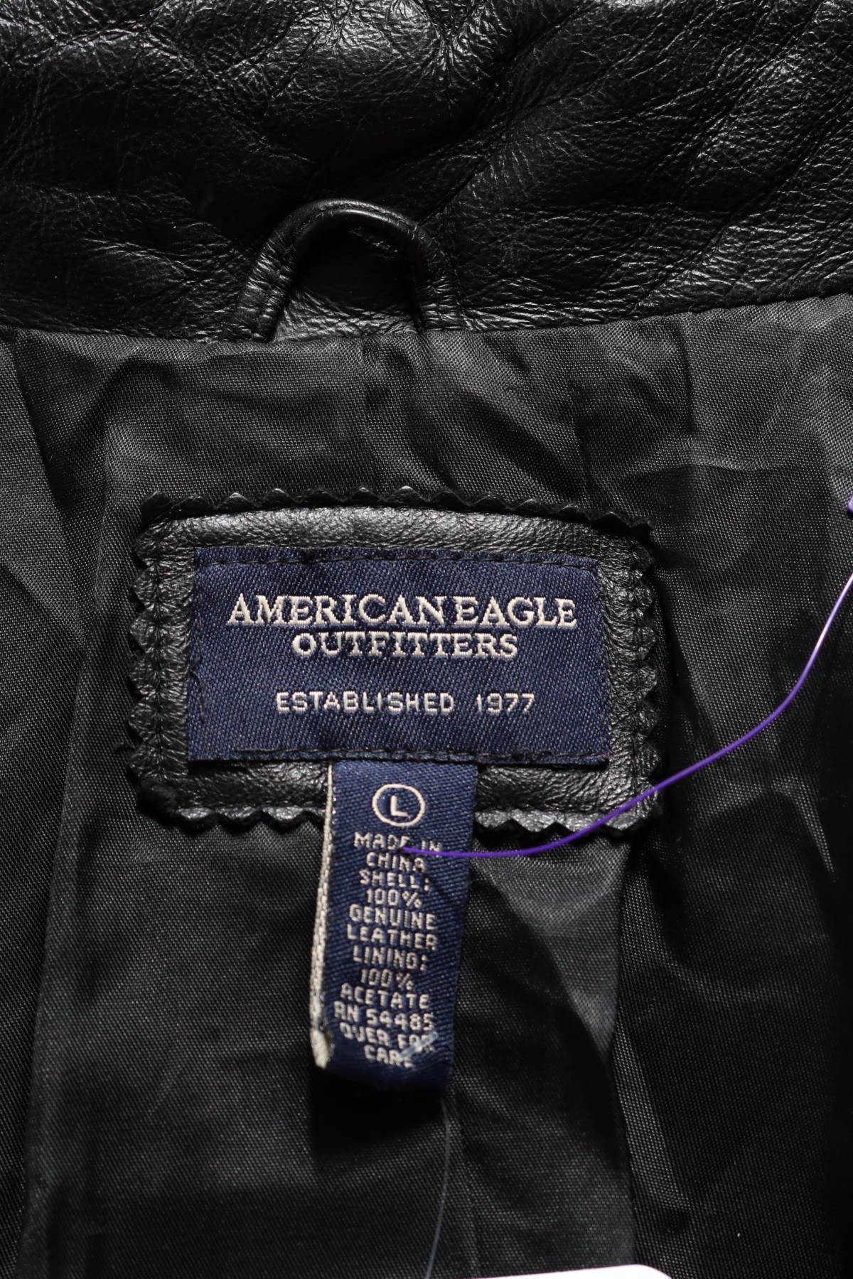 Кожено палто AMERICAN EAGLE3