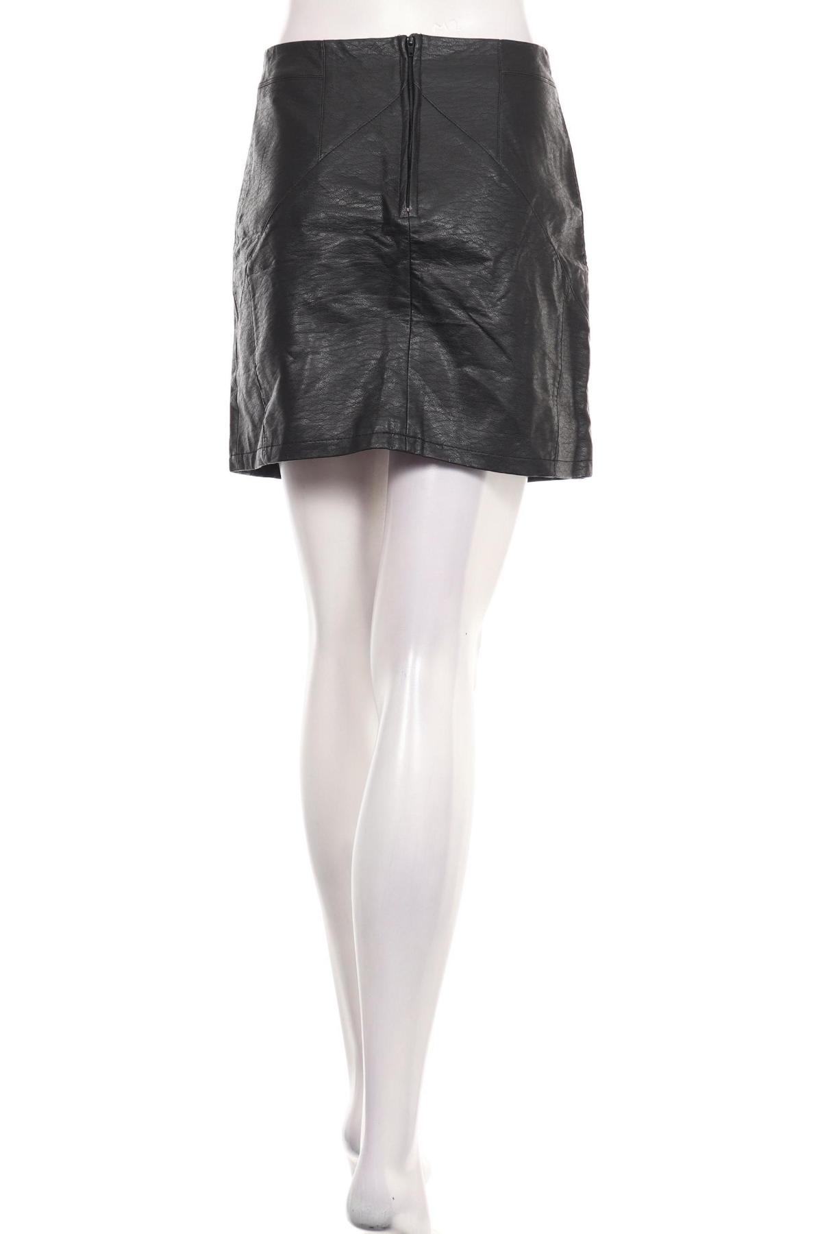 Кожена пола H&M DIVIDED2