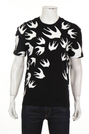 Тениска с щампа ALEXANDER MCQUEEN - Mania Тениска с щампа ALEXANDER MCQUEEN