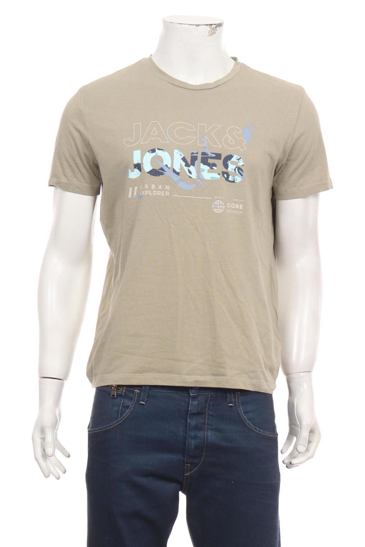 Тениска с щампа JACK & JONES1