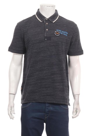 Tricou cu guler TOM TAILOR